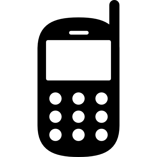 Old Mobile Phone with Antenna
